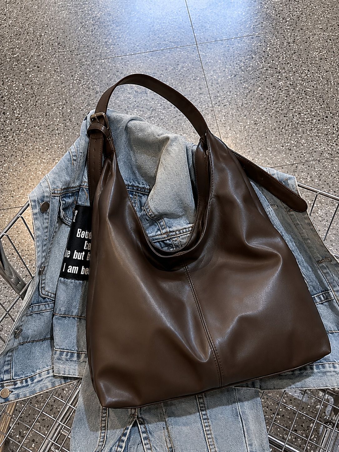 Women Black Hobo-image-23