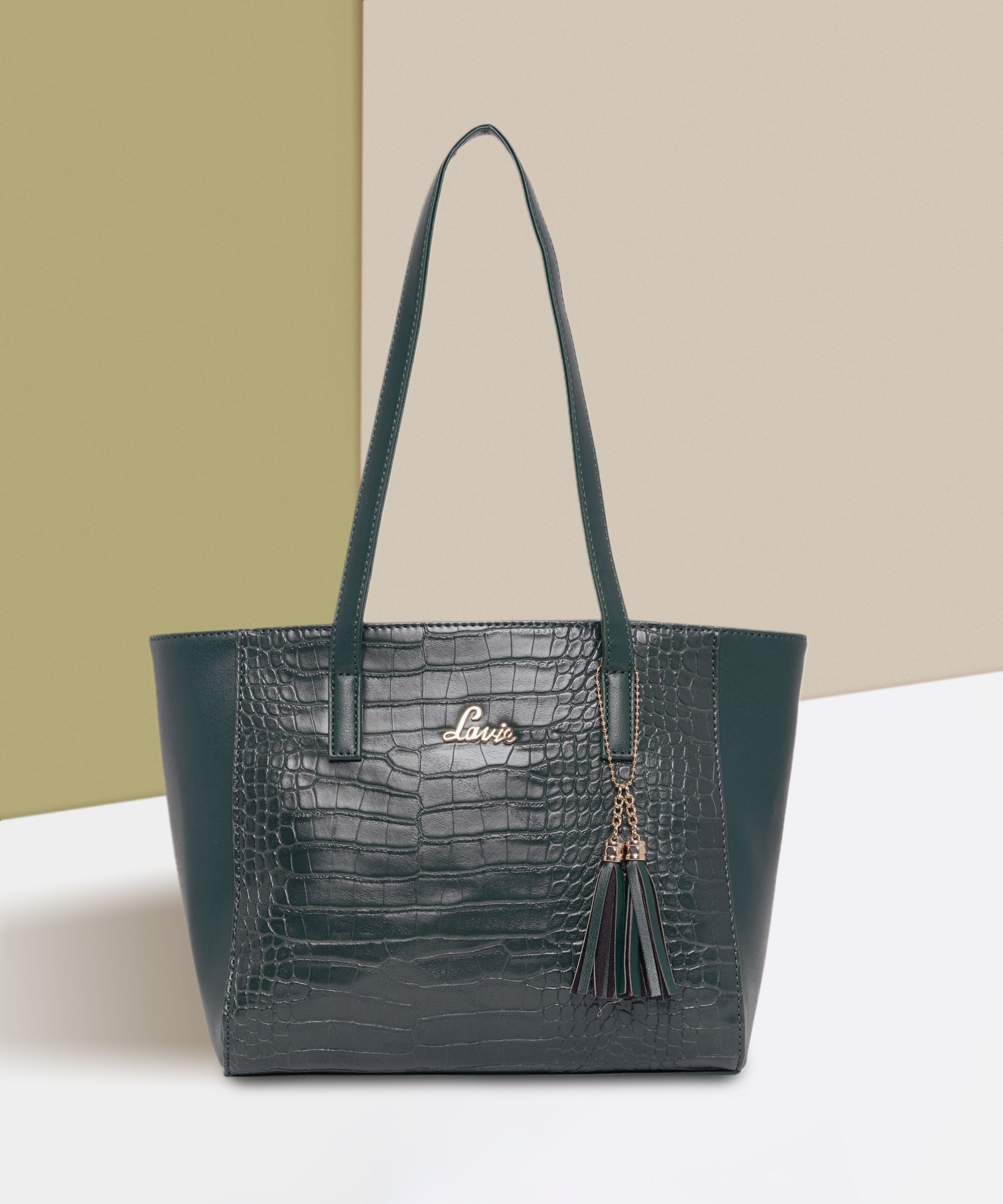 lavie Women Green Tote-picture-14