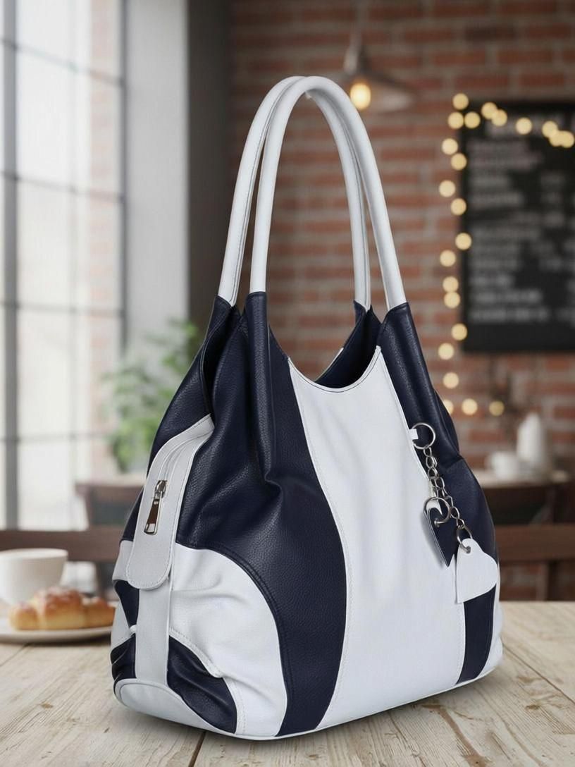 snappy Women White, Blue Shoulder Bag-picture-11