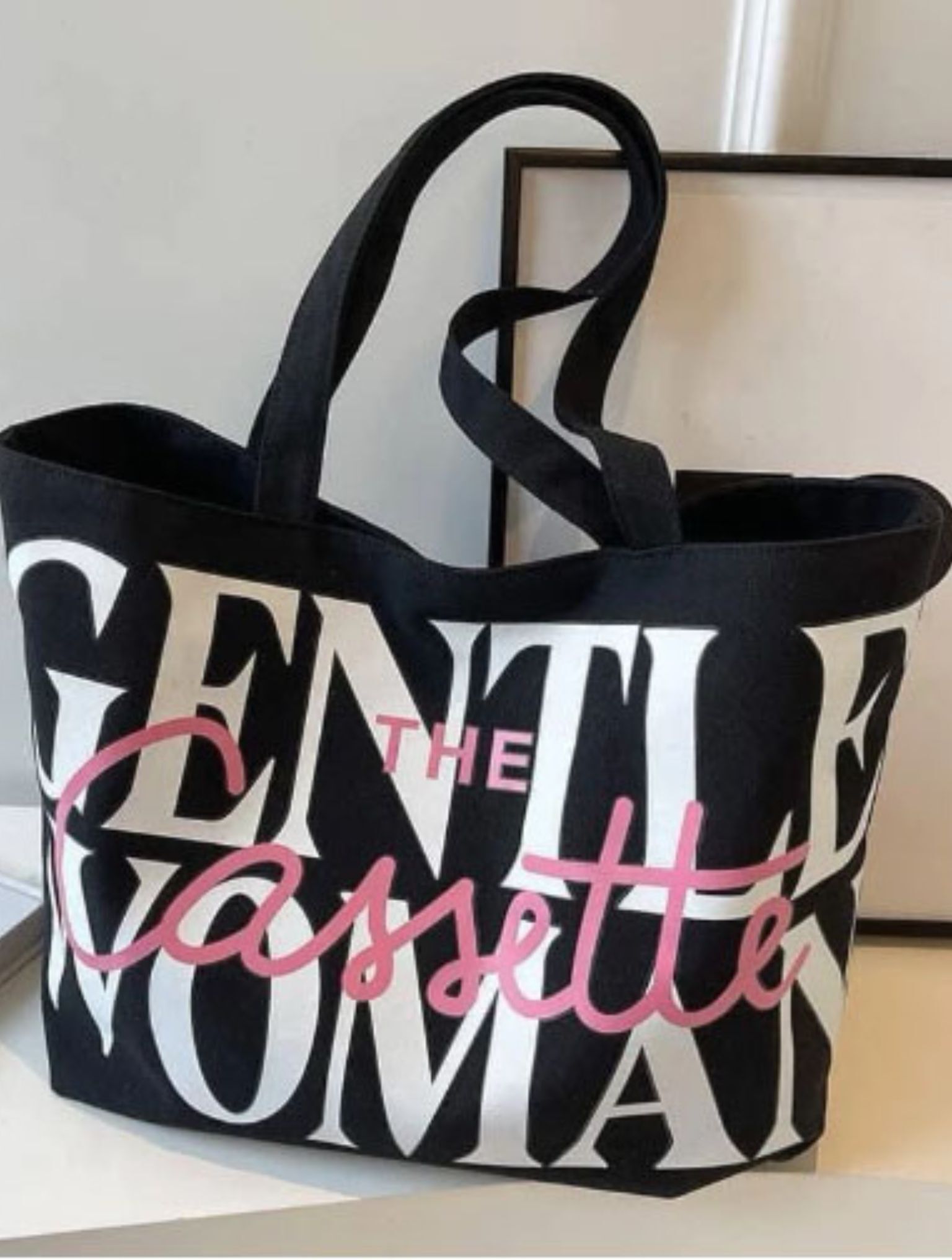 the sack co Women Black Tote-picture-11