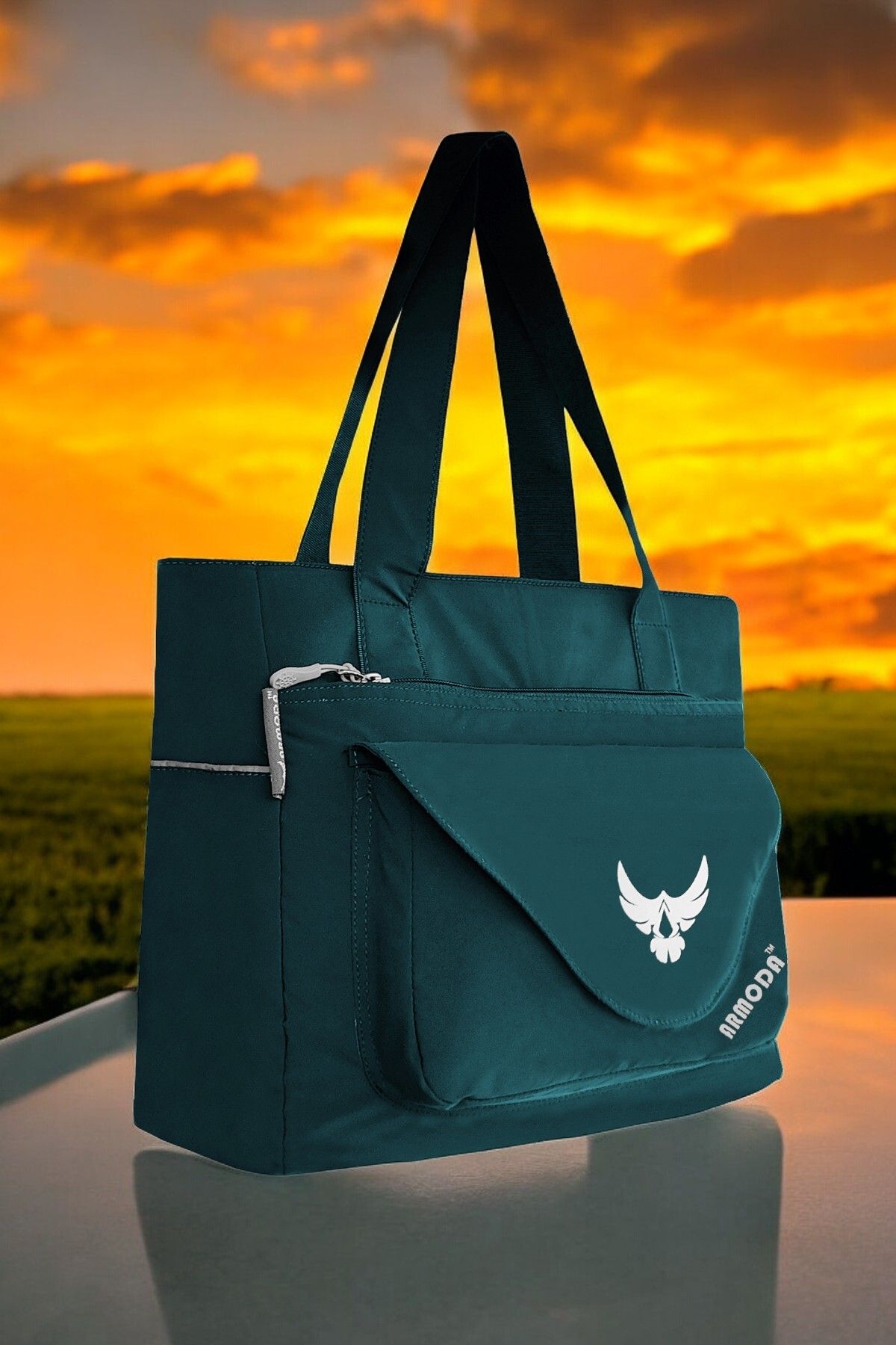 Women Green Shoulder Bag-image-31