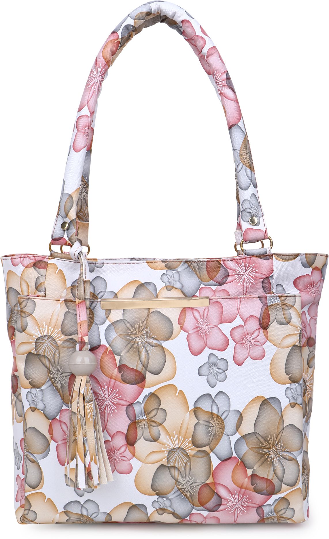 Women Beige, Multicolor Shoulder Bag