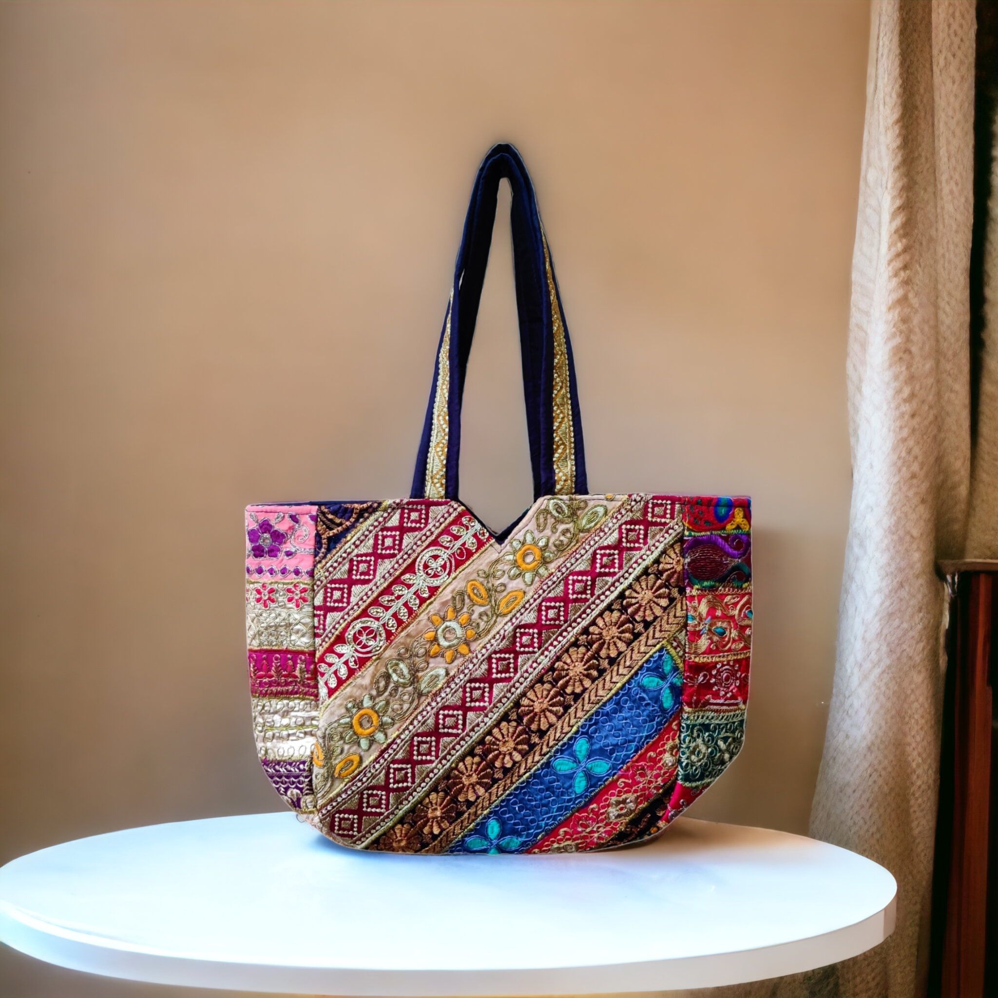 Women Multicolor Tote-image-15