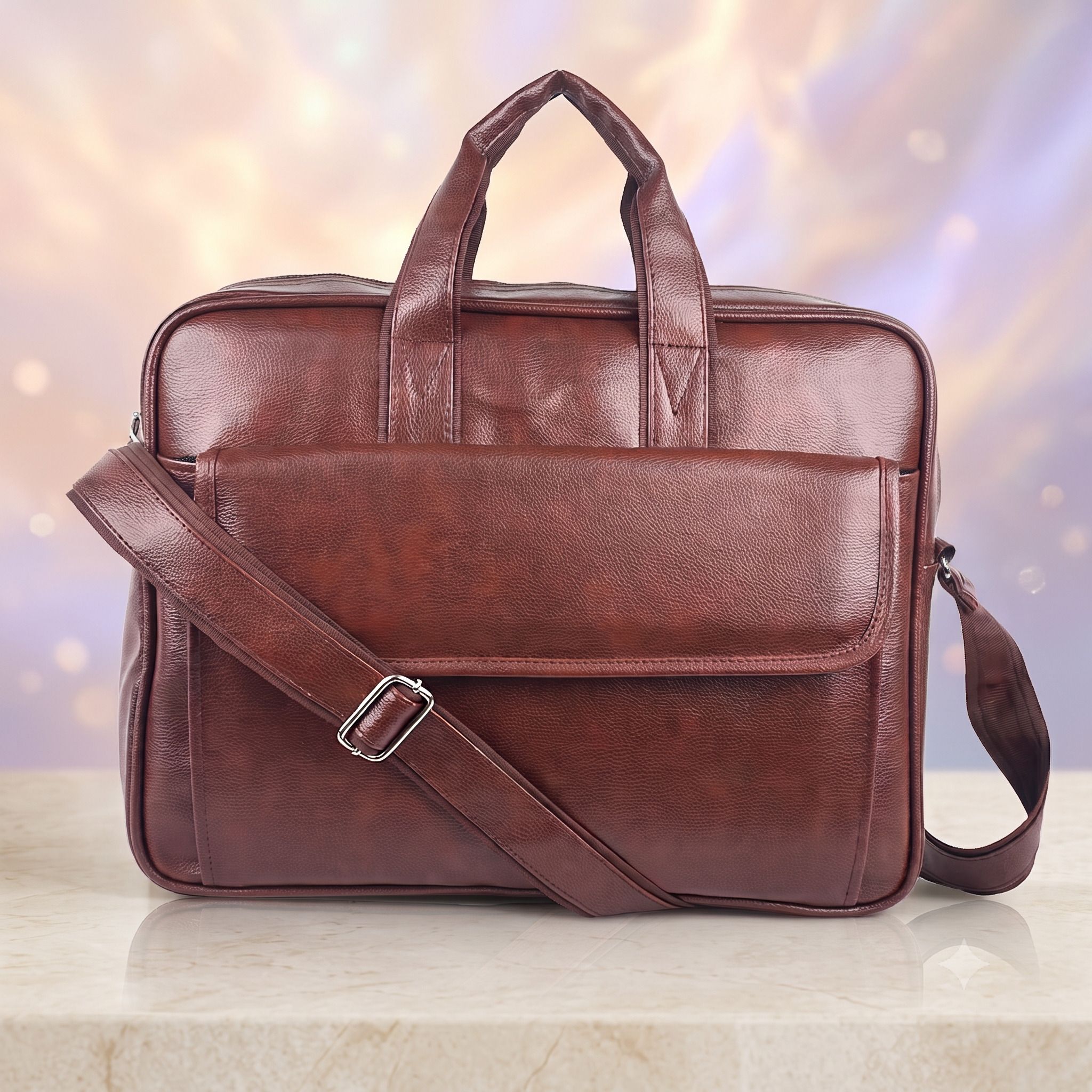 Men Brown Messenger Bag-image-23