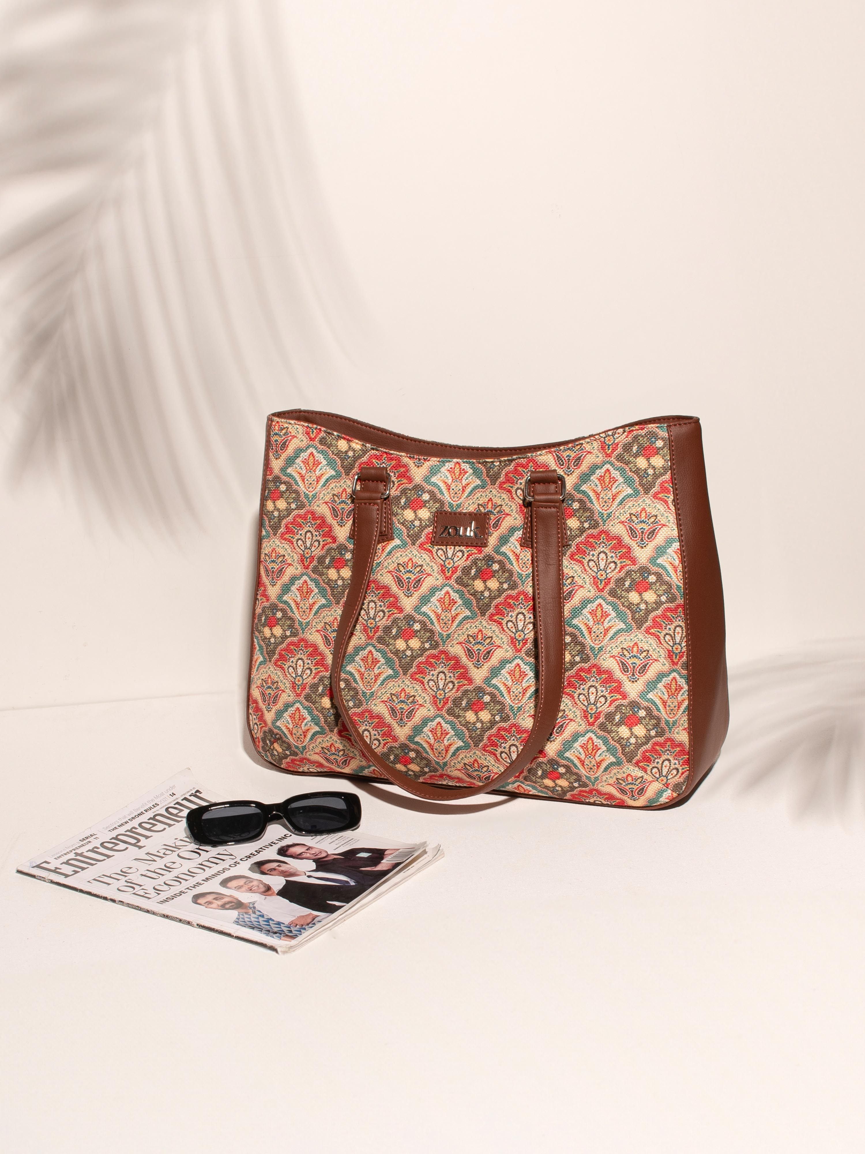 zouk Women Multicolor Tote-picture-11