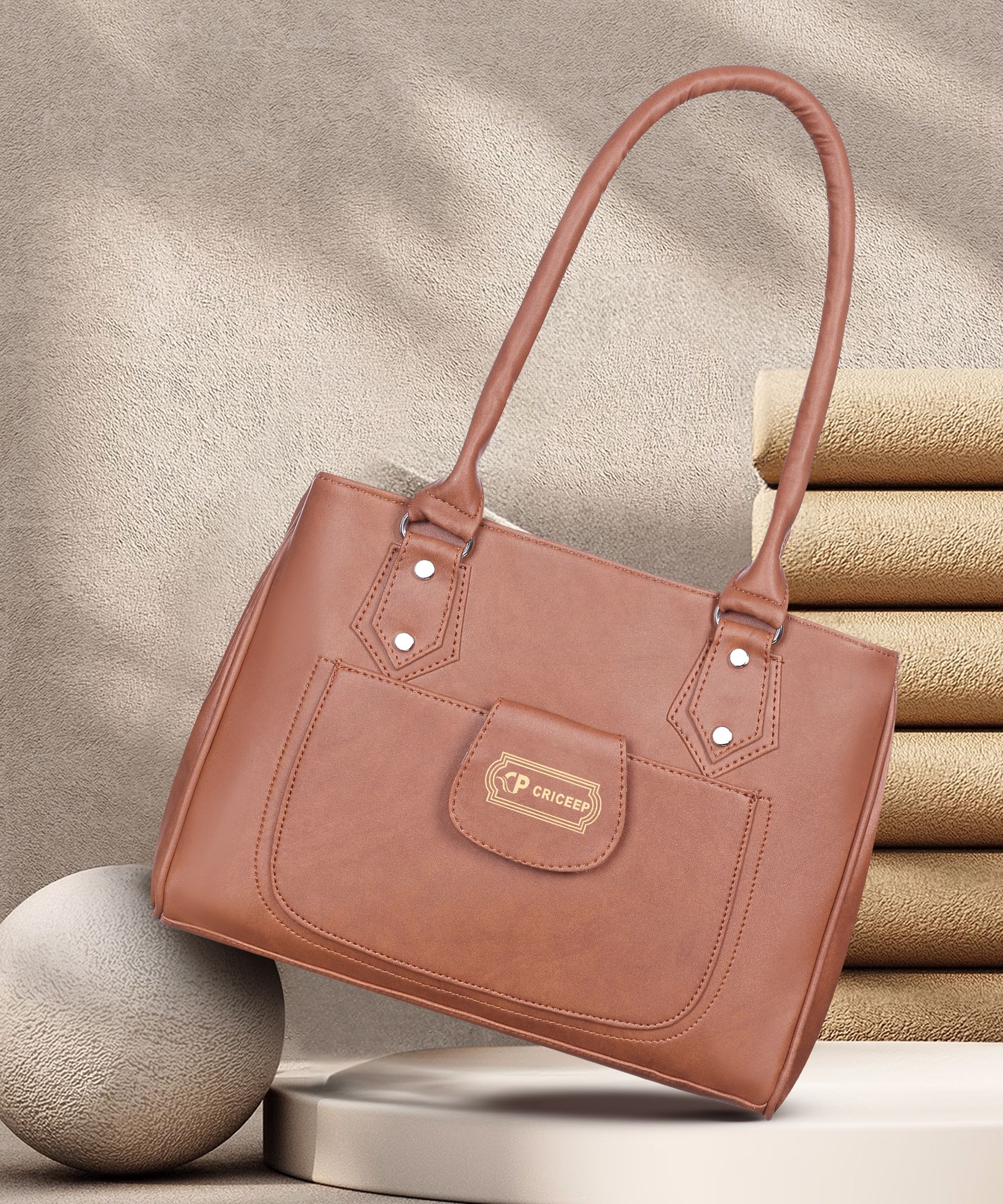 cp criceep Women Brown Shoulder Bag-picture-14