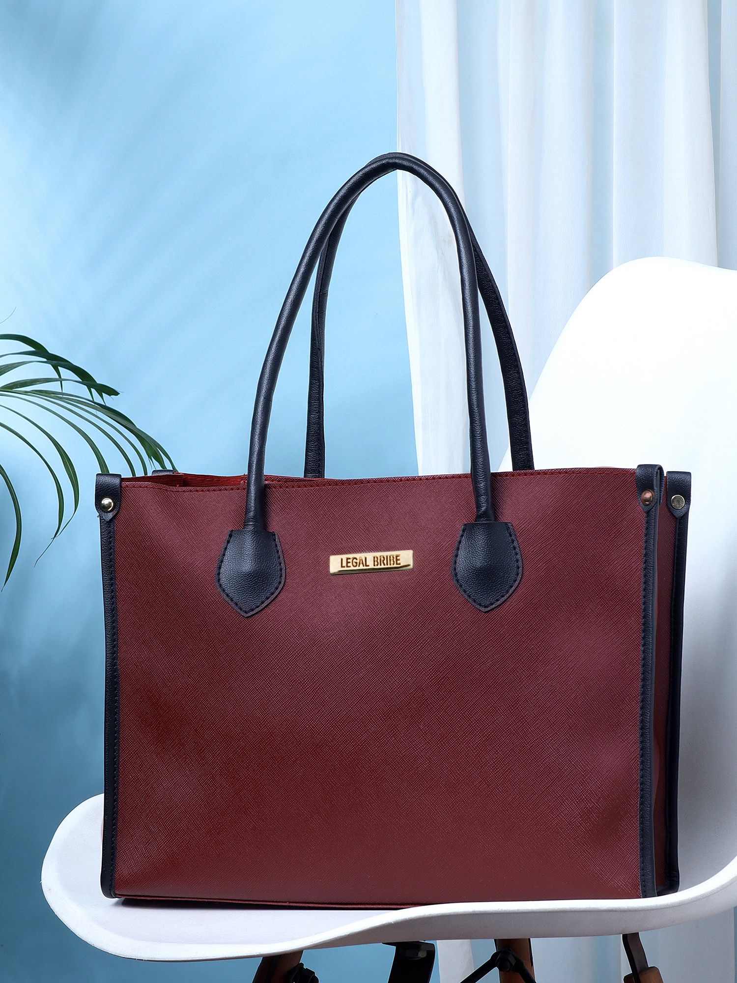 Women Maroon Tote-image-46