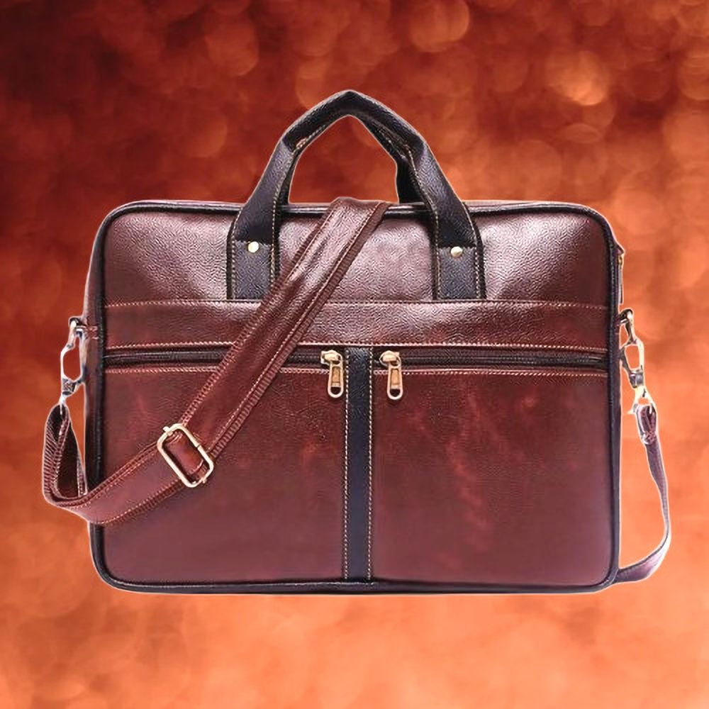 shivra Men & Women Brown Messenger Bag-picture-12