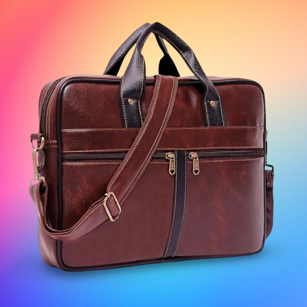 house of common Men & Women Brown Messenger Bag-picture-19