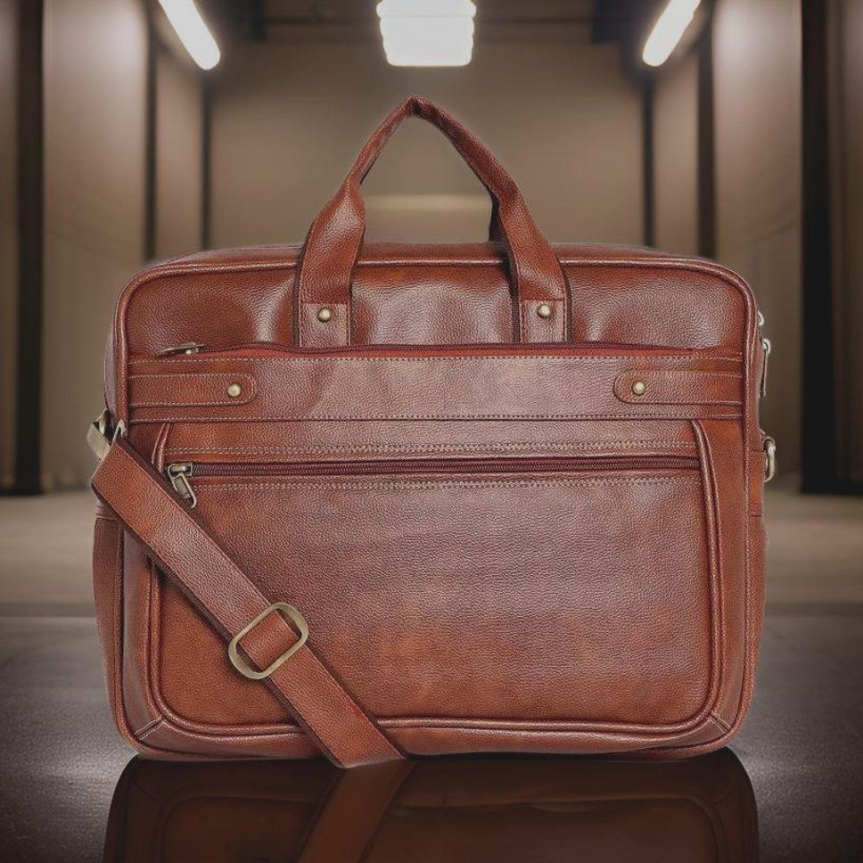 jairaj Men & Women Tan Messenger Bag-picture-19