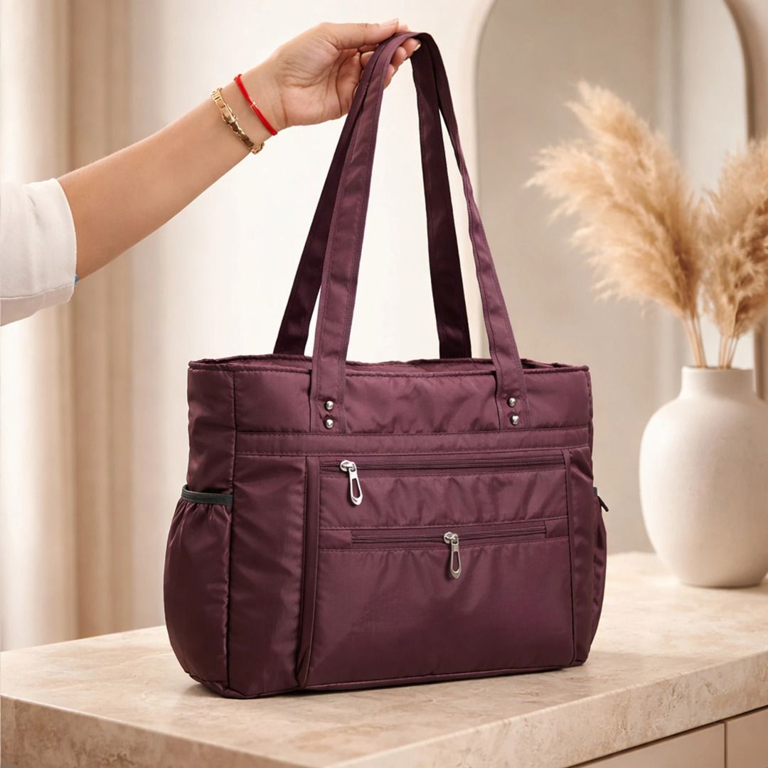 wrodss Women Maroon Shoulder Bag-picture-3