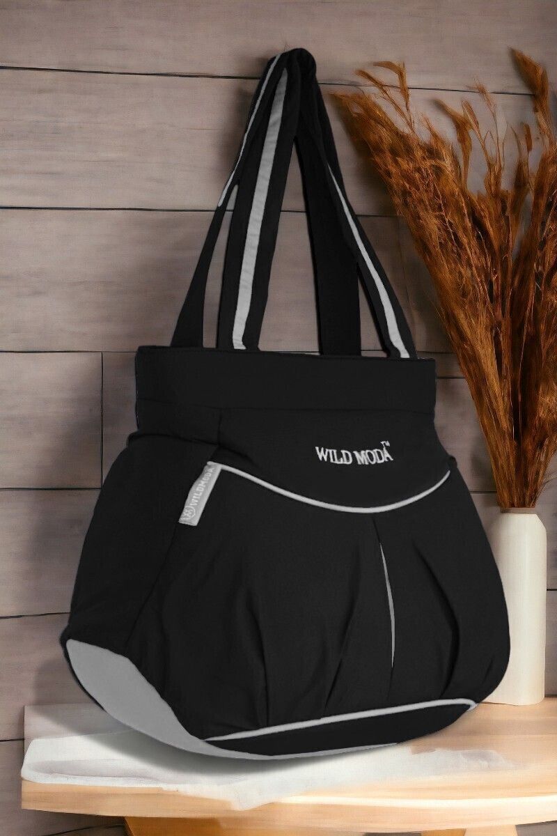 wildmoda Women Black Shoulder Bag - Extra Spacious-picture-13