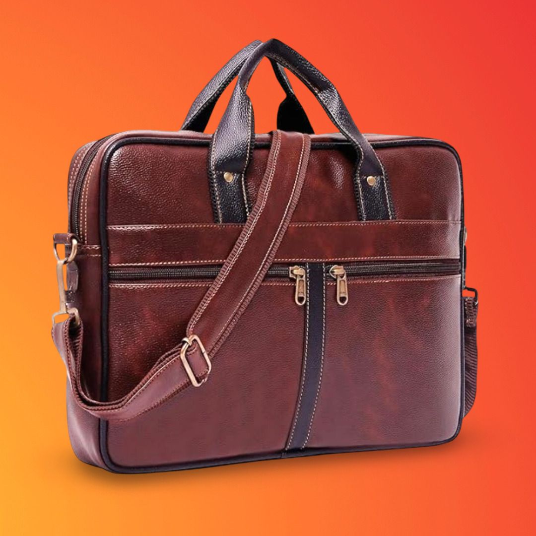 house of common Men & Women Brown Messenger Bag-picture-47