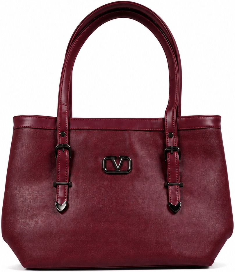 Women Maroon Tote-image-38