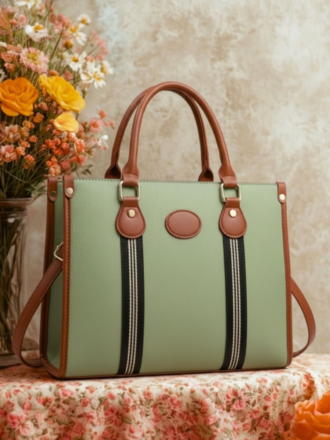 Women Green Tote-image-35