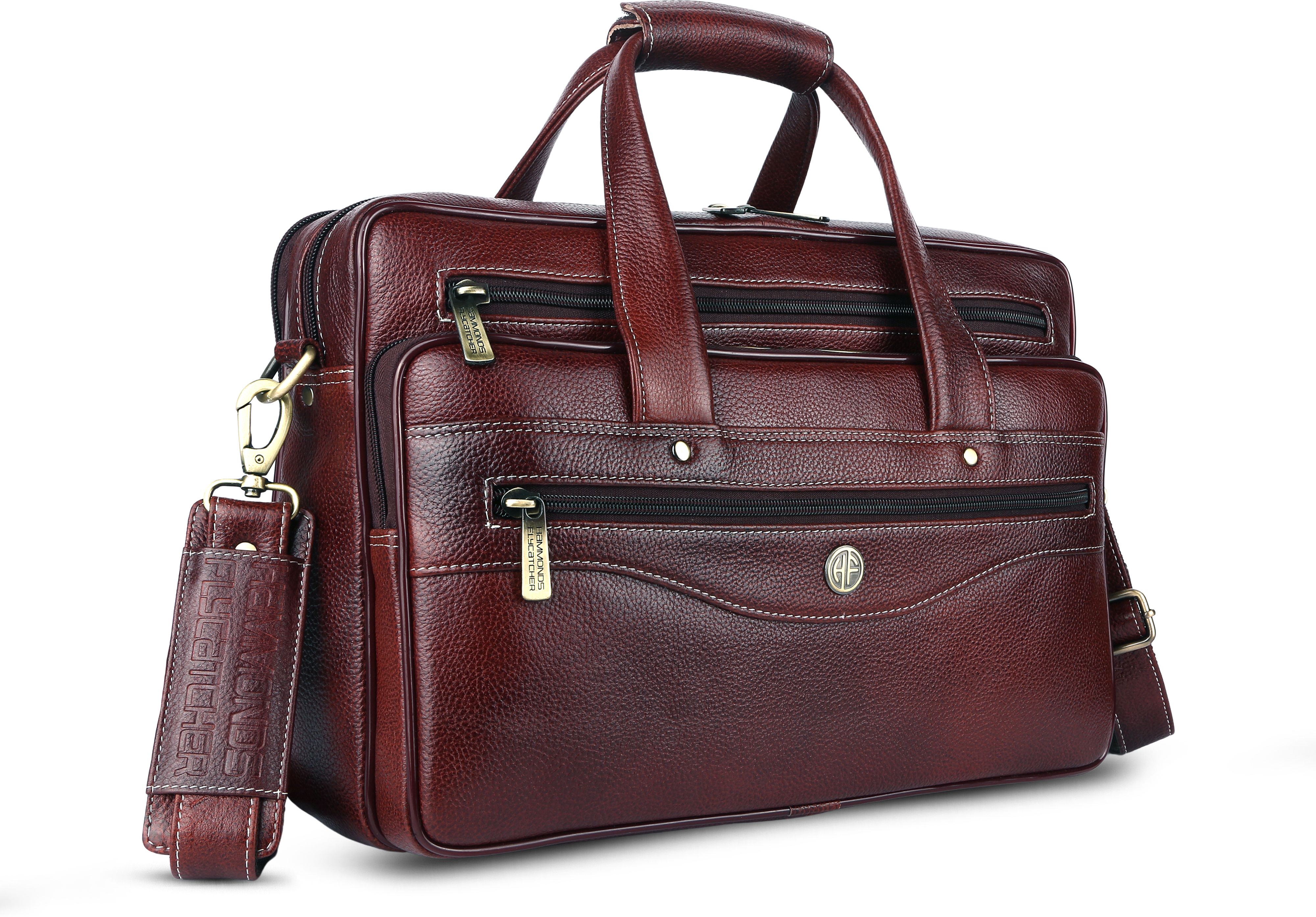 hammonds flycatcher Men Brown Messenger Bag - Extra Spacious-picture-12