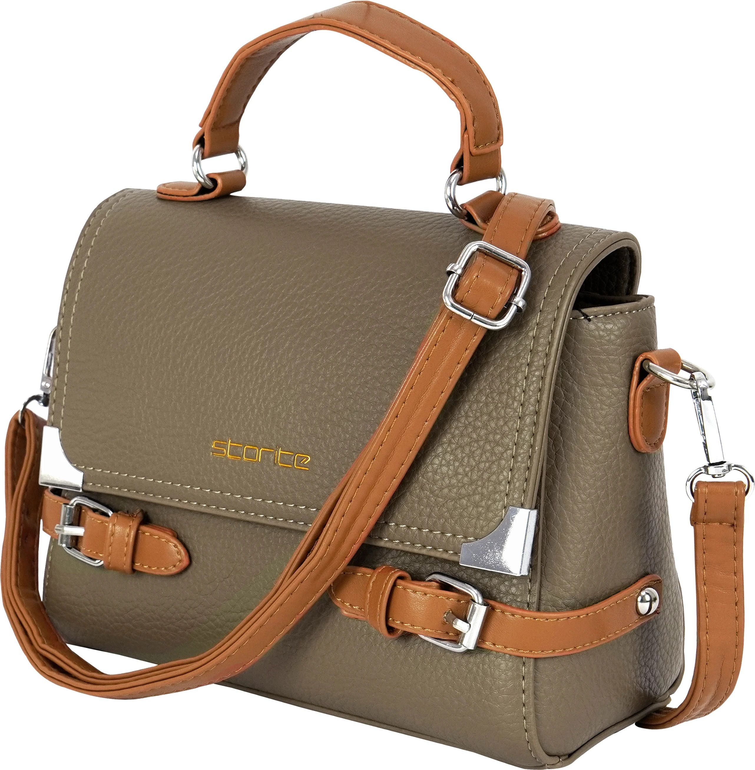 Women Brown Hand-held Bag-image-27