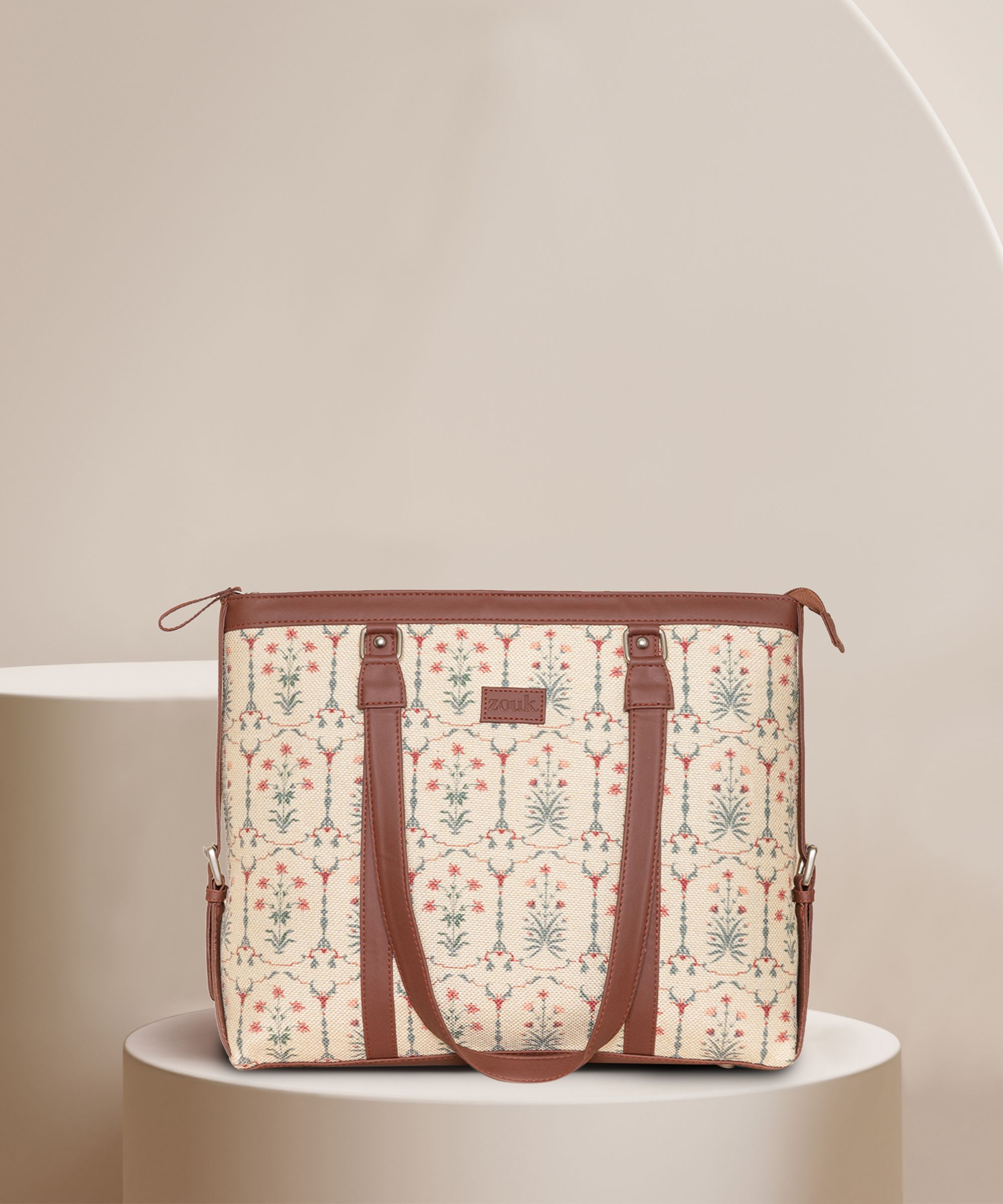 zouk Women White Shoulder Bag-picture-23