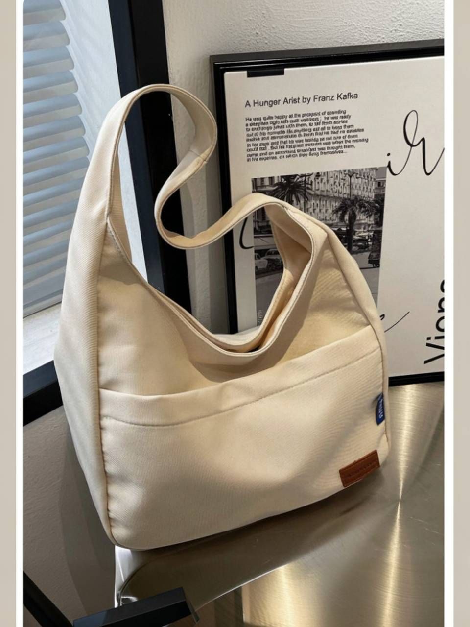flicksy Women White Tote-picture-22