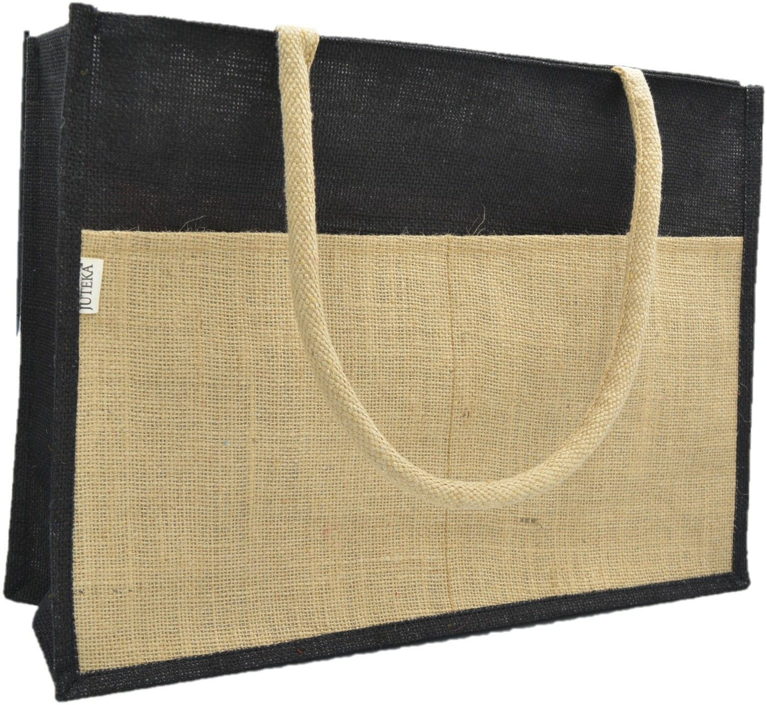 juteka Women Brown, Black Tote-picture-27