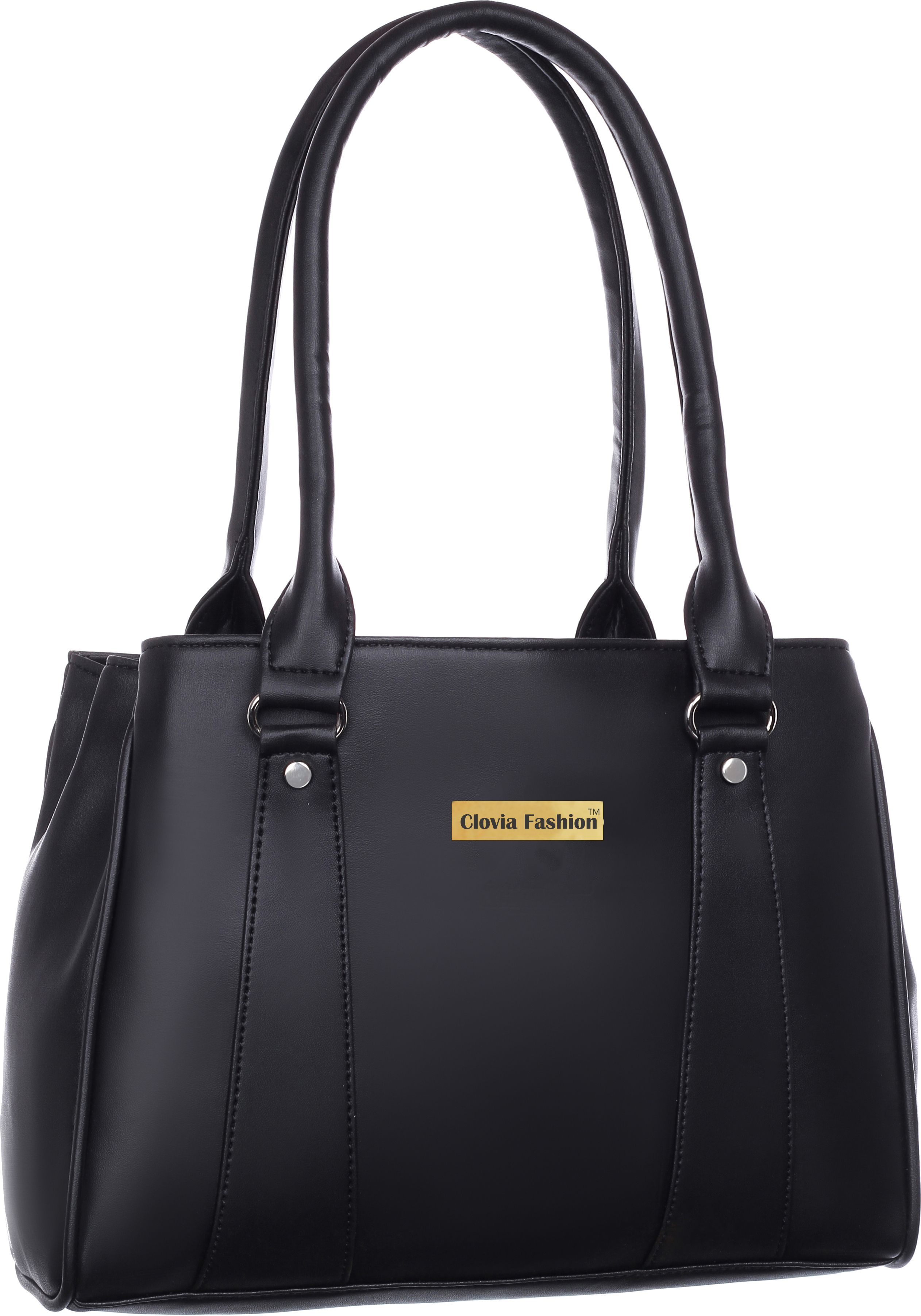 Black Women Sling Bag PU Leather Black Women Hand messenger Bag-image-34
