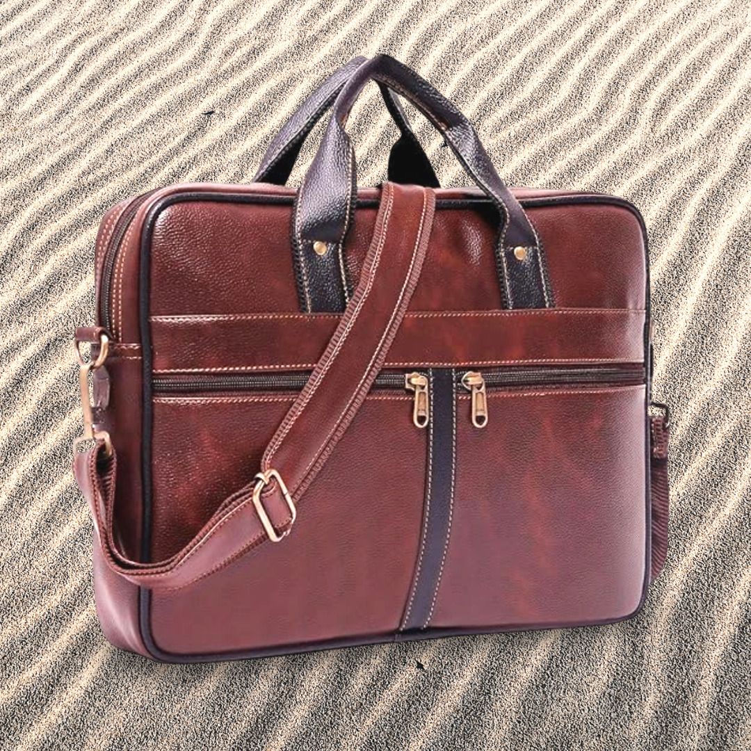shivra Men & Women Brown Messenger Bag-picture-13