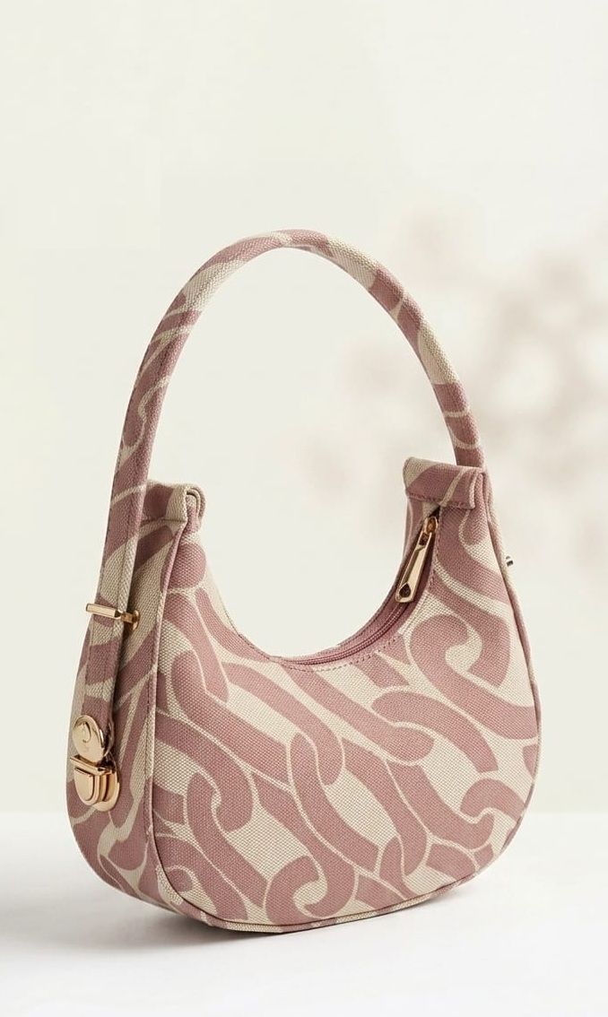 Women Beige, Pink Shoulder Bag-image-14