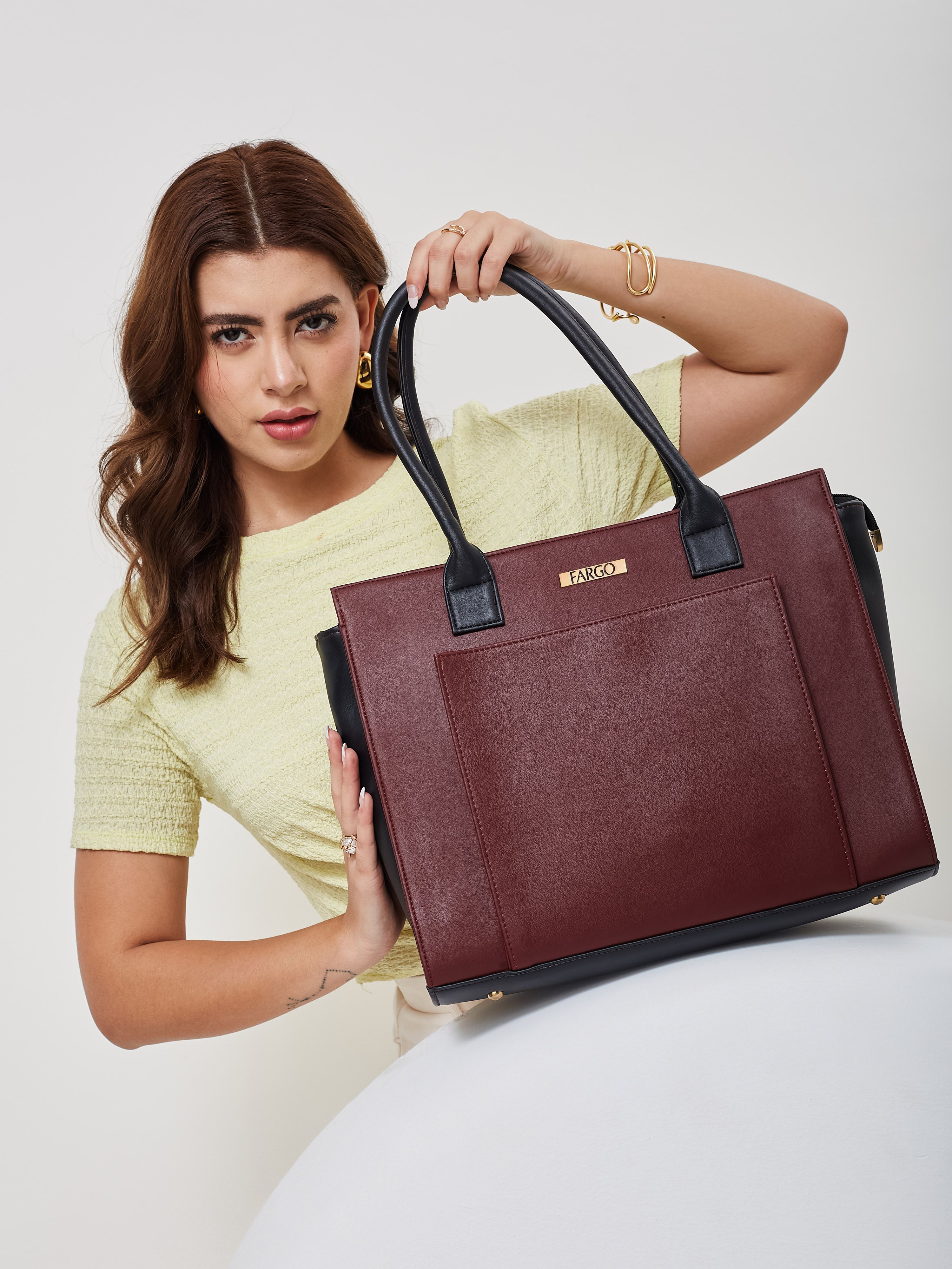 fargo Women Maroon Tote-picture-25