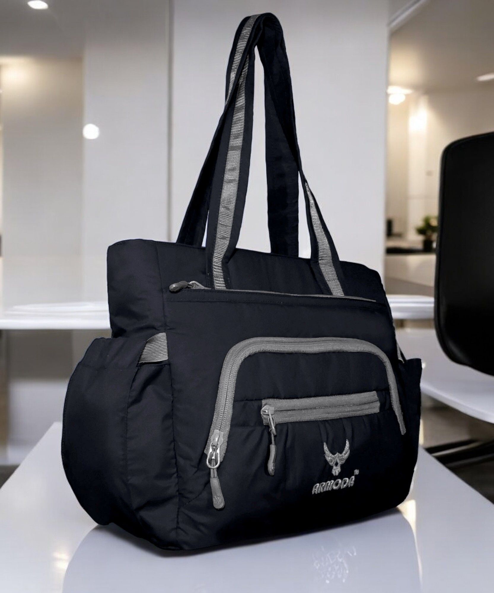 Women Black Shoulder Bag - Regular Size-image-41
