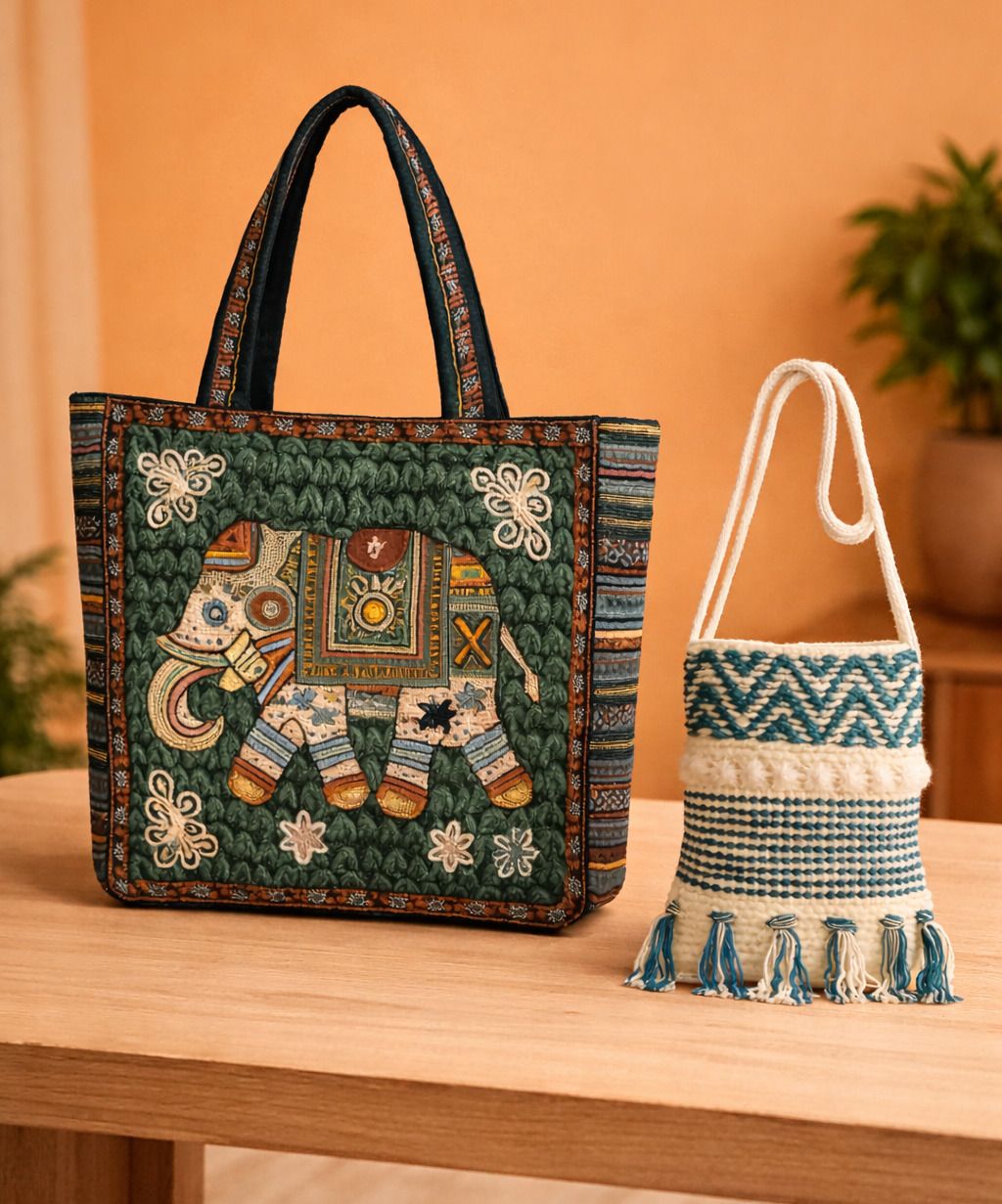 Women Green Hand-held Bag-image-21