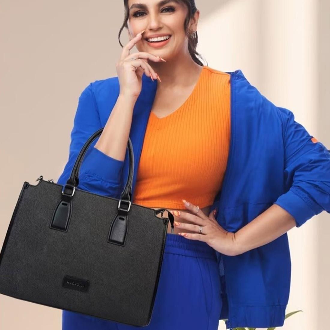 Women Black Satchel-image-5