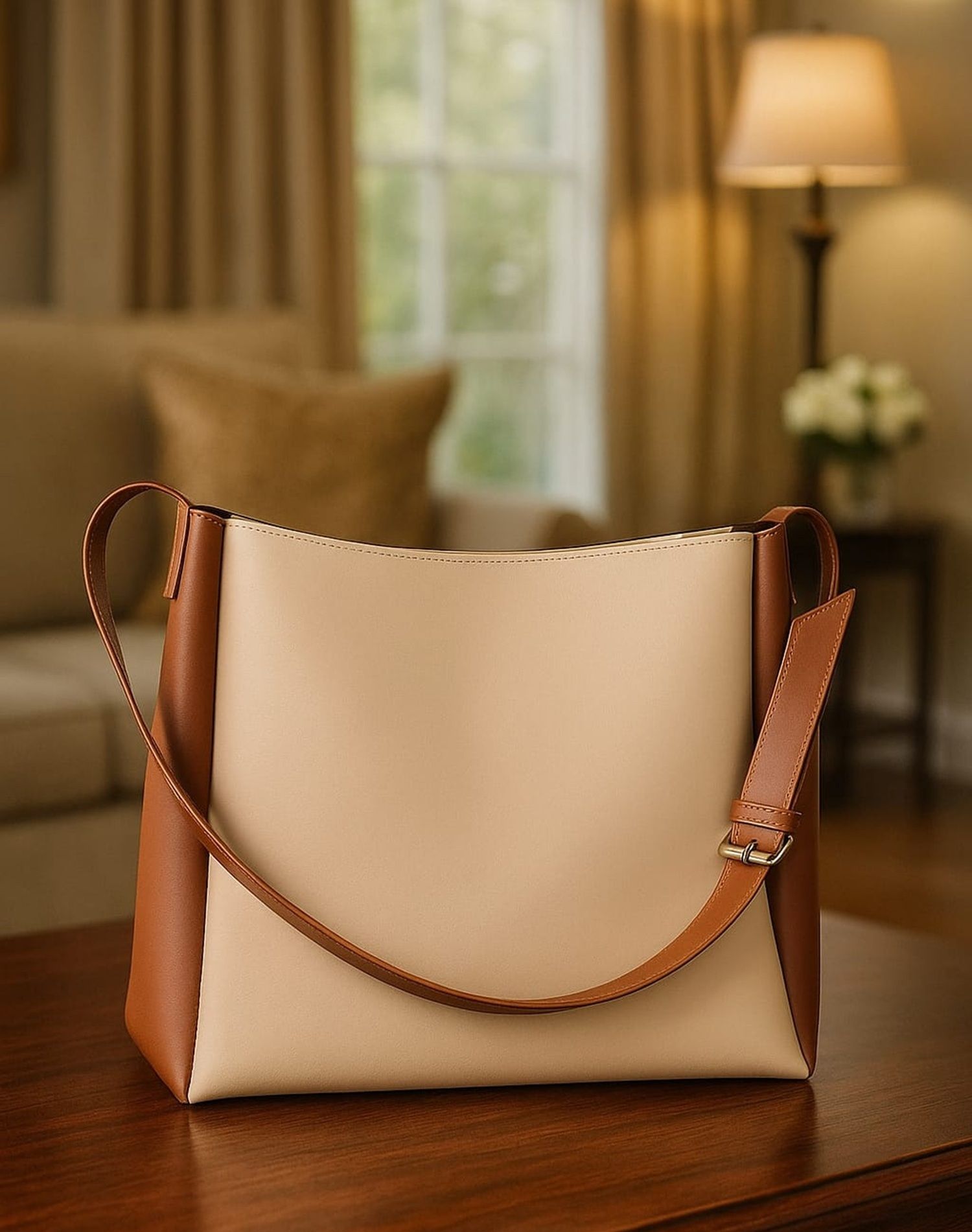 Women Tan Tote
