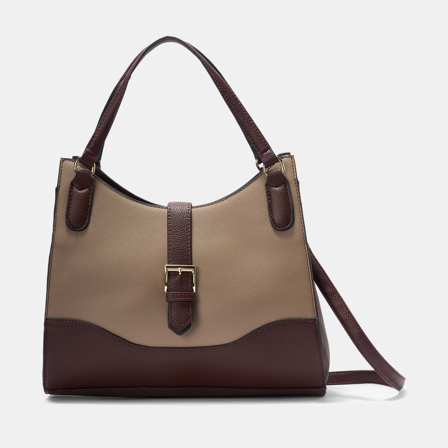 forever glam by pantaloons Women Brown Messenger Bag-picture-38