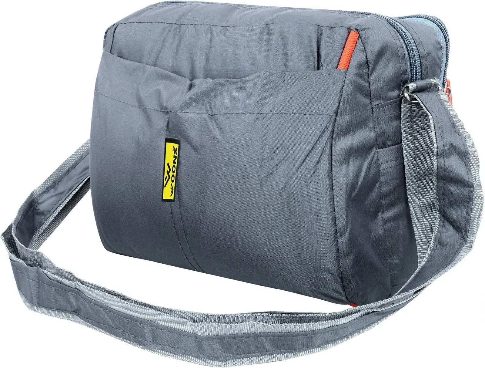 Men Grey Messenger Bag-image-20