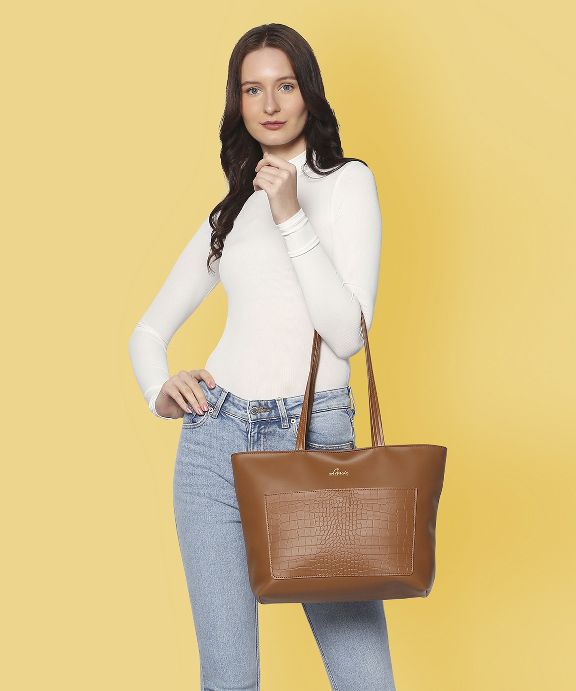 Women Tan Tote-image-13