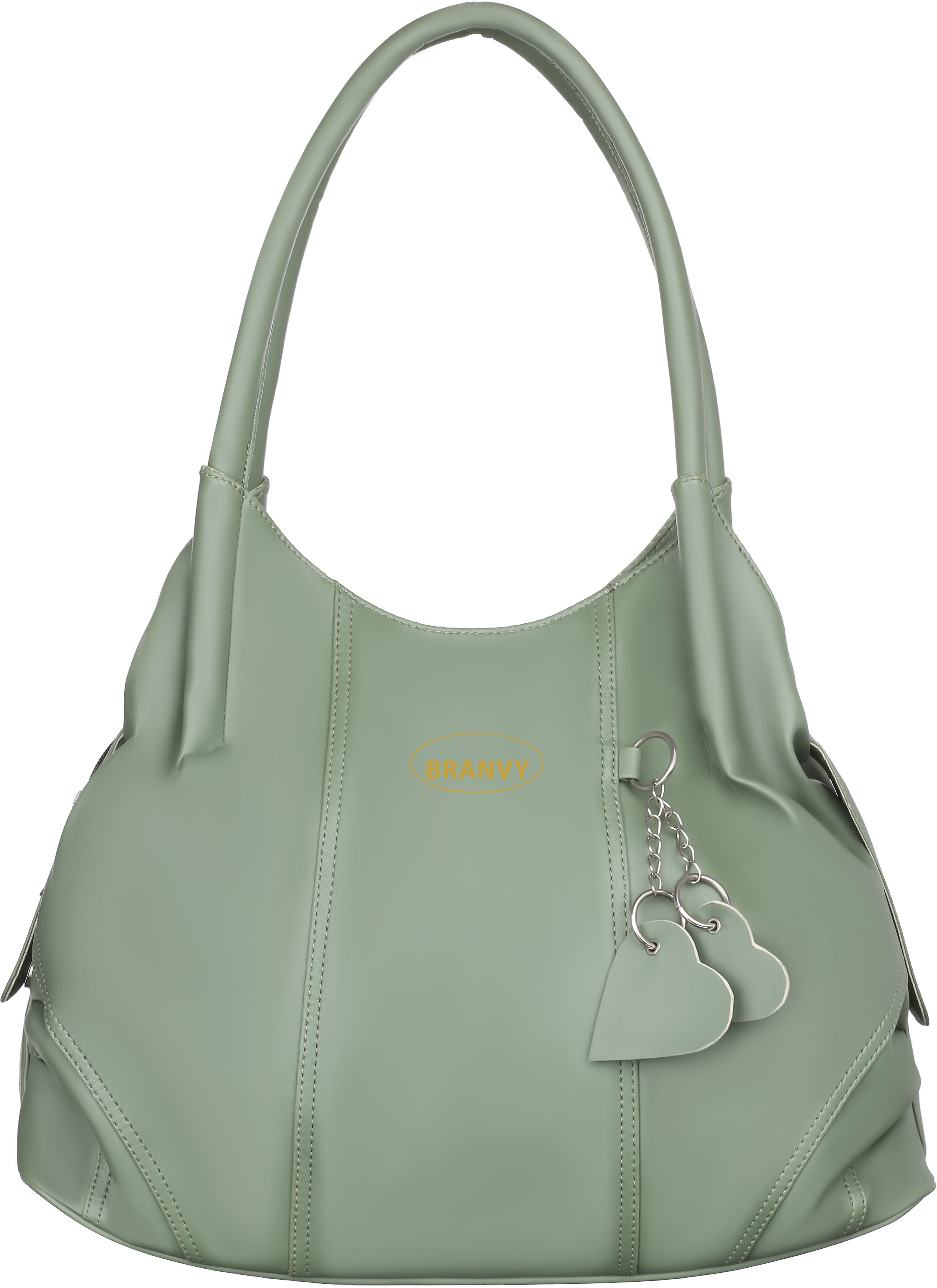 Women Green Shoulder Bag-image-23