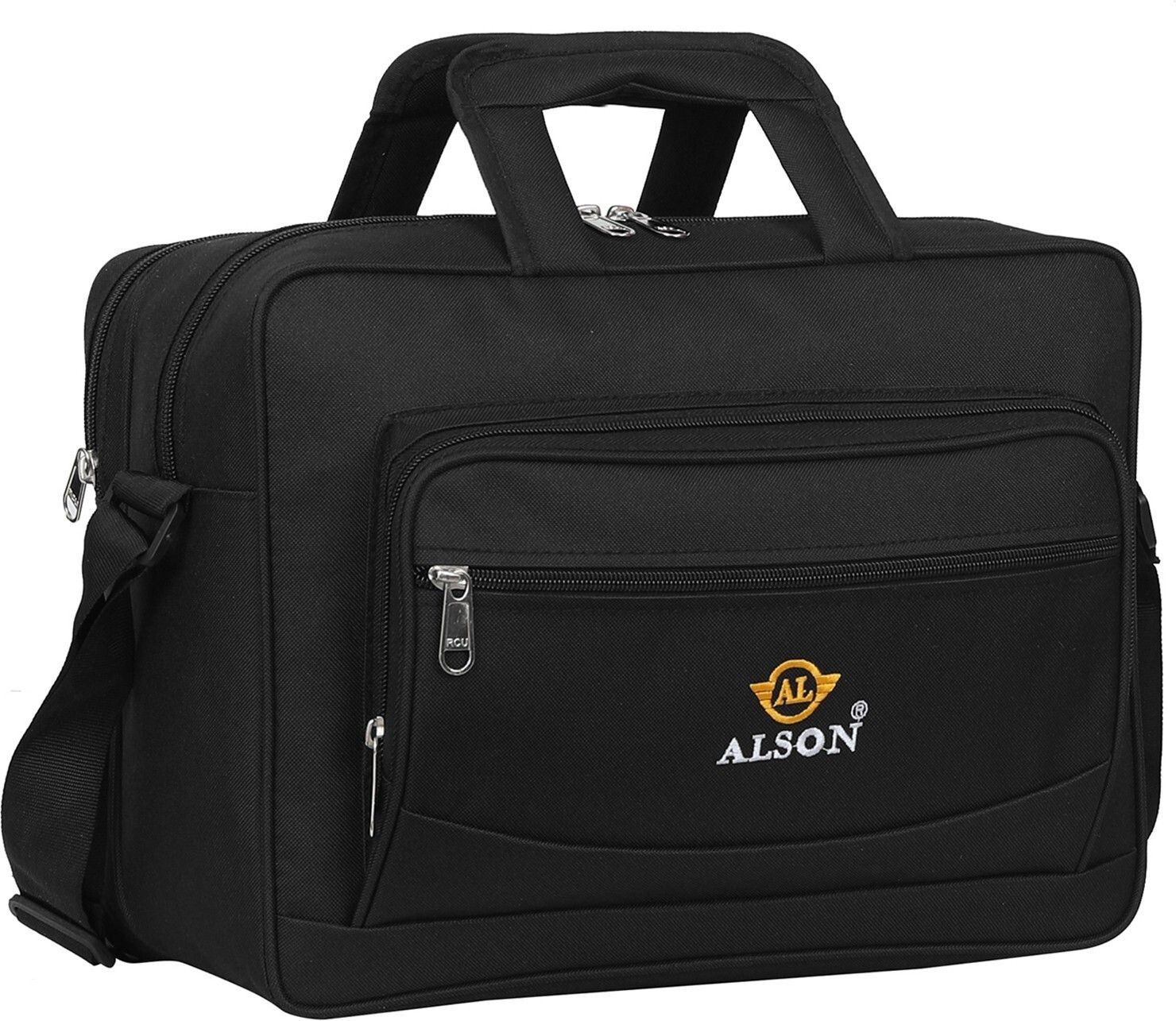 alson Men & Women Black Messenger Bag-picture-34