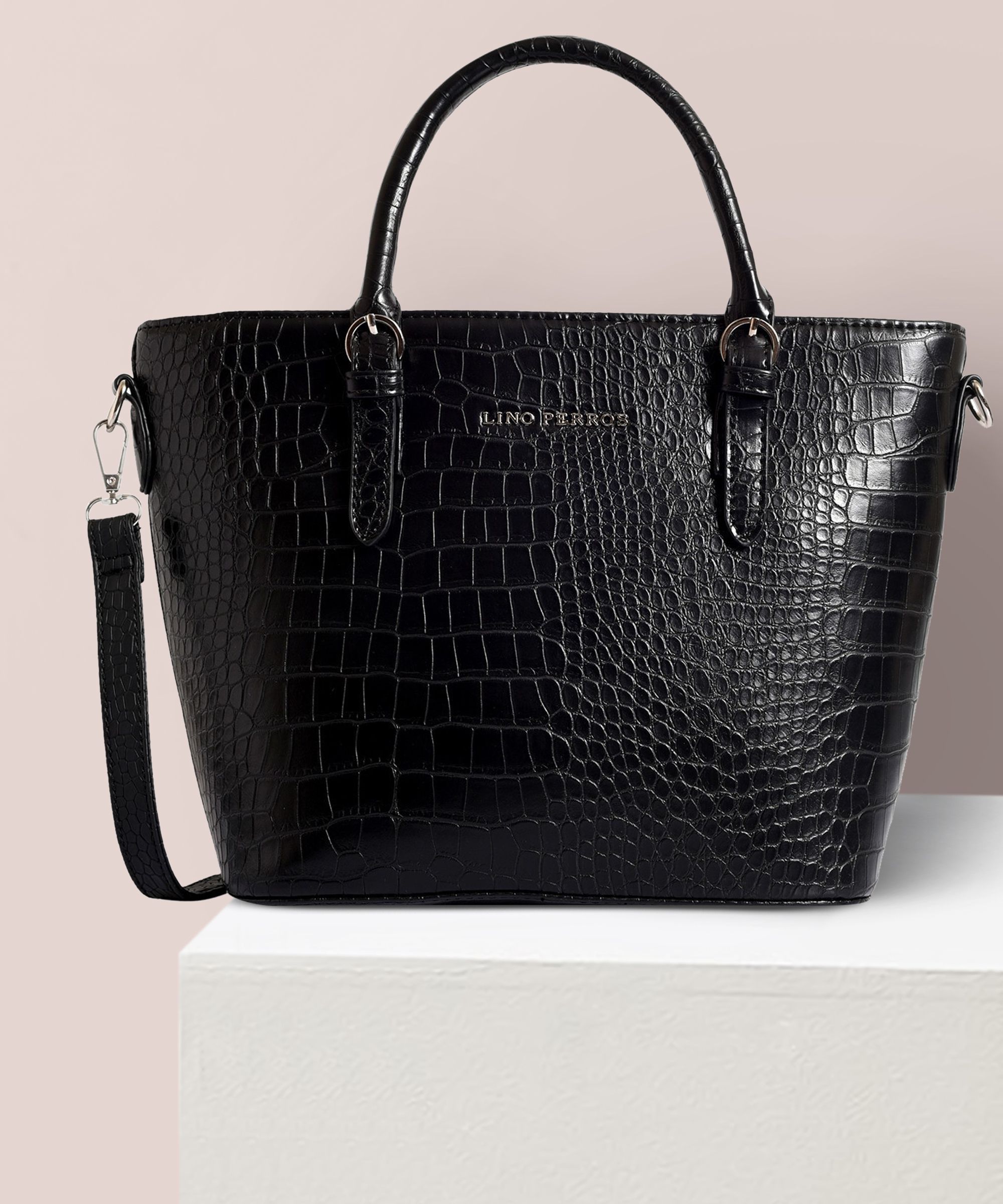 Women Black Shoulder Bag - Regular Size-image-26