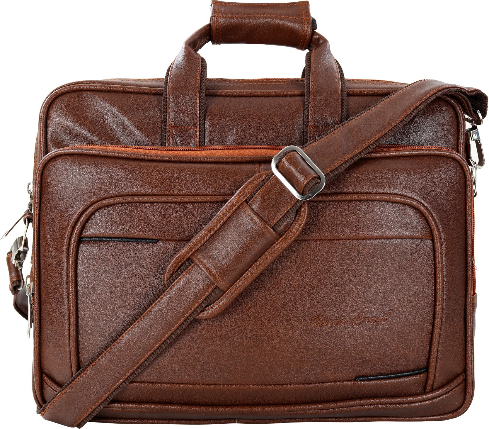 hard craft Men Tan Messenger Bag-picture-23