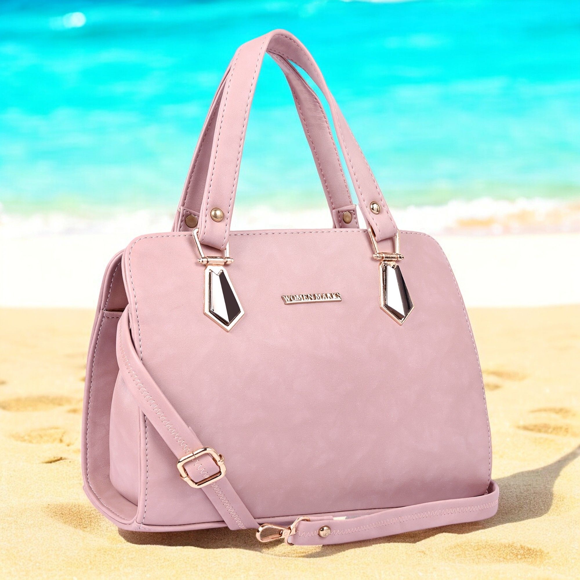 Women Pink Messenger Bag-image-49