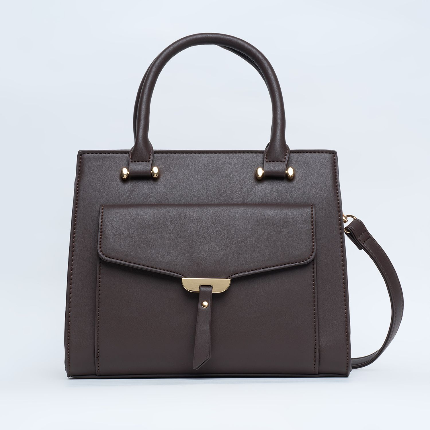 Women Brown Shoulder Bag-image-2