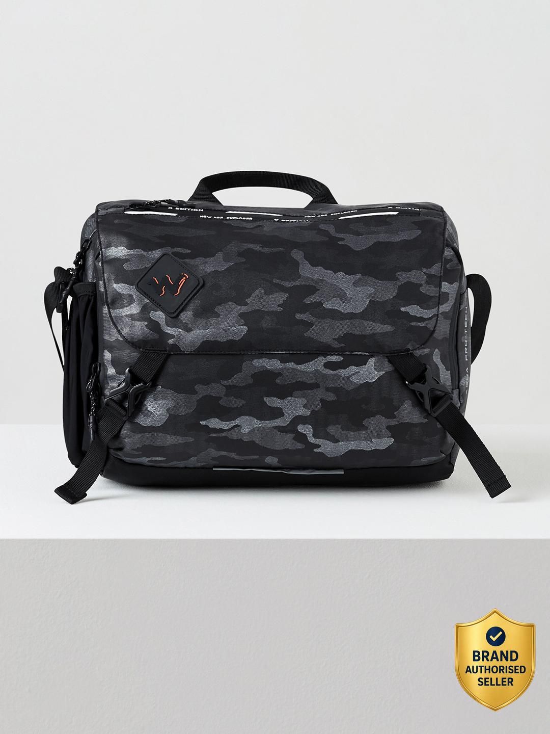 Men & Women Black Messenger Bag-image-43