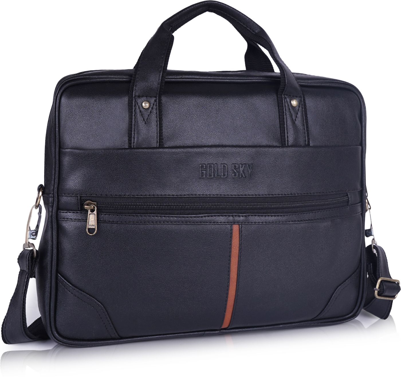 ichief Men Black Messenger Bag-picture-15