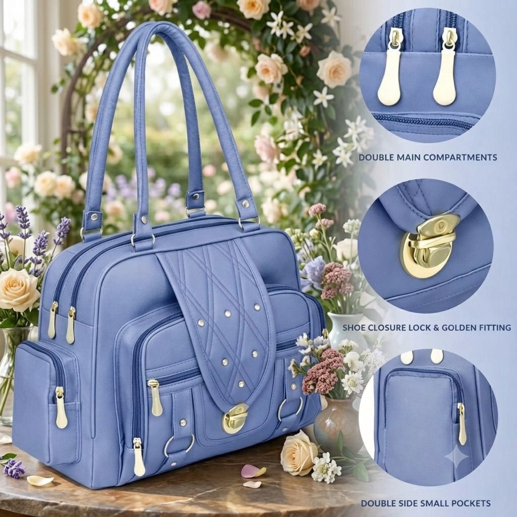Women Purple Shoulder Bag-image-16