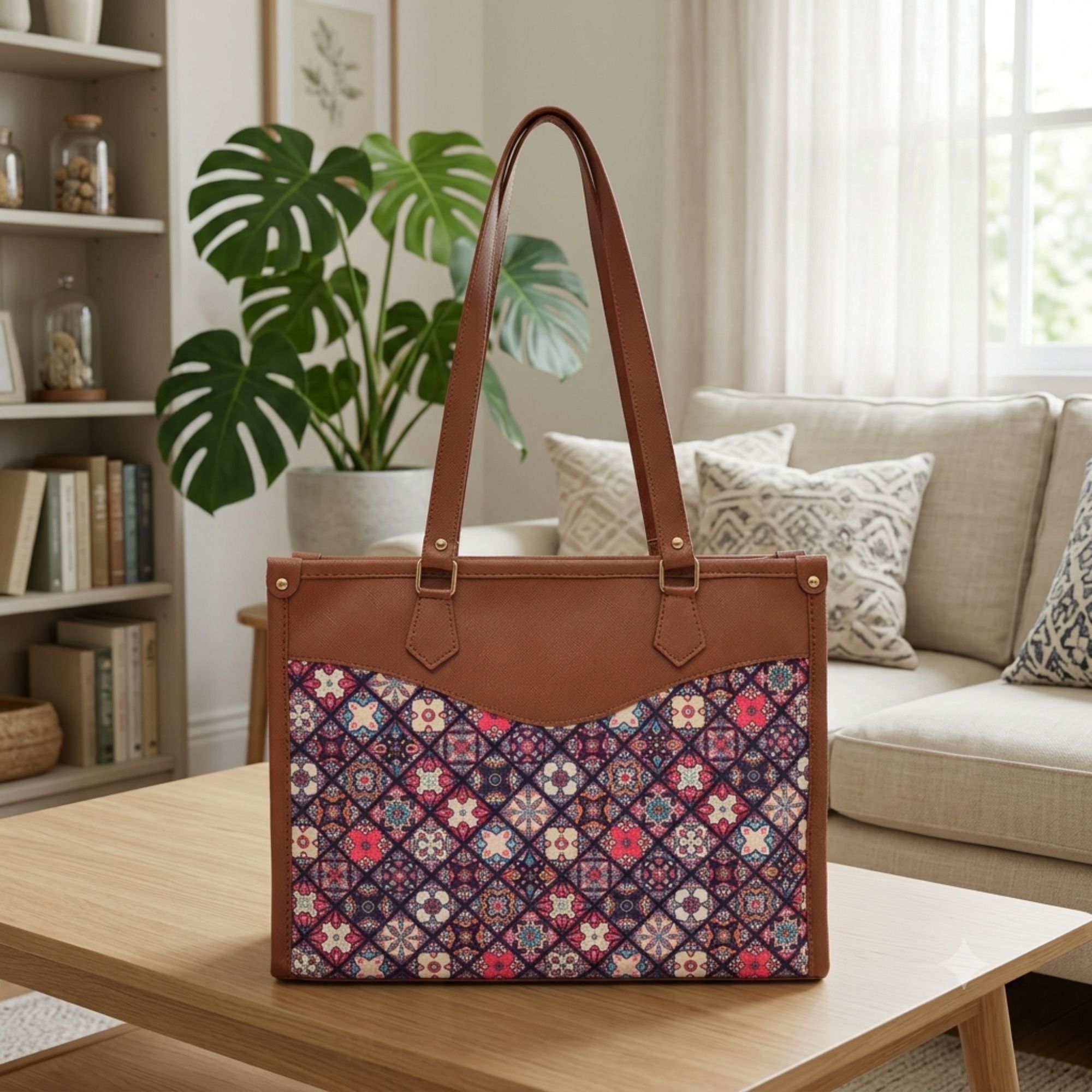 Women Brown Messenger Bag-image-21