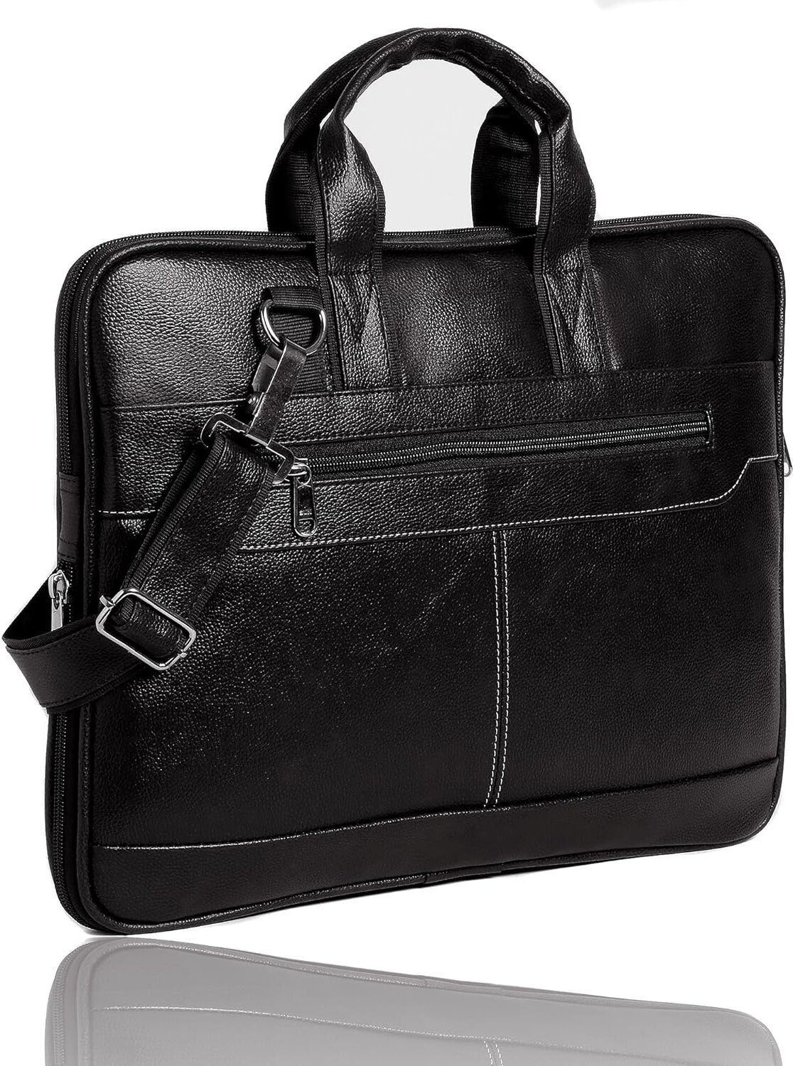 zipcraze Men Black Messenger Bag-picture-12