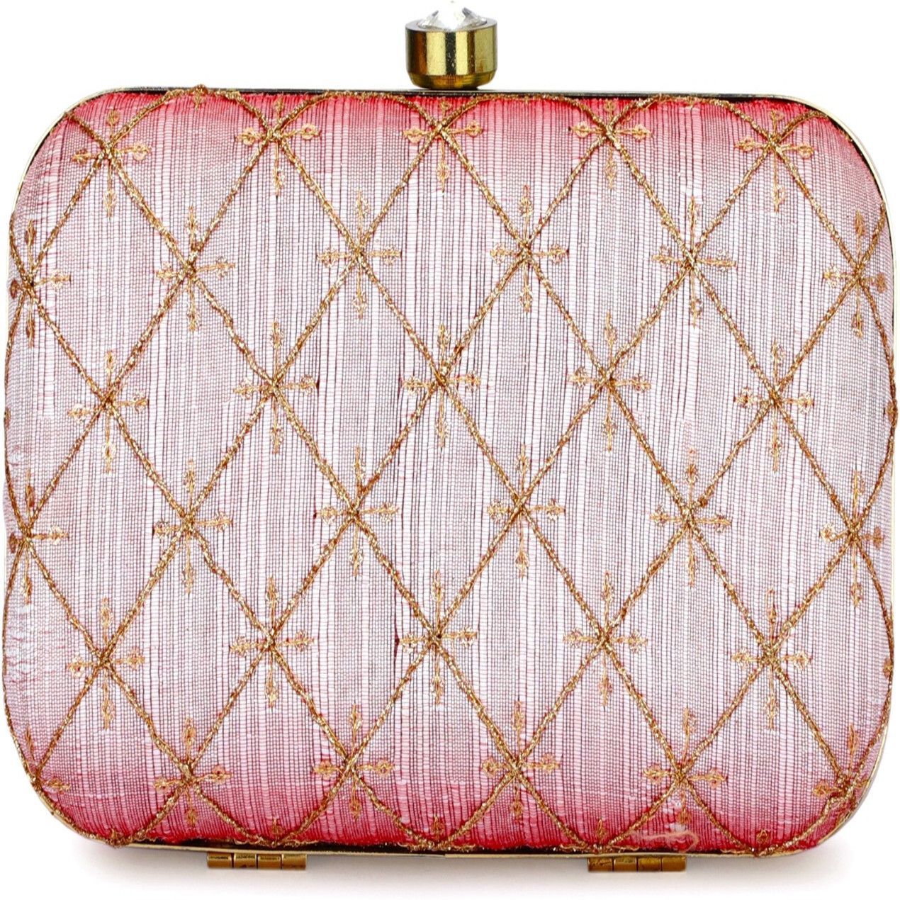 d'vine luxe Party Pink Clutch-picture-11