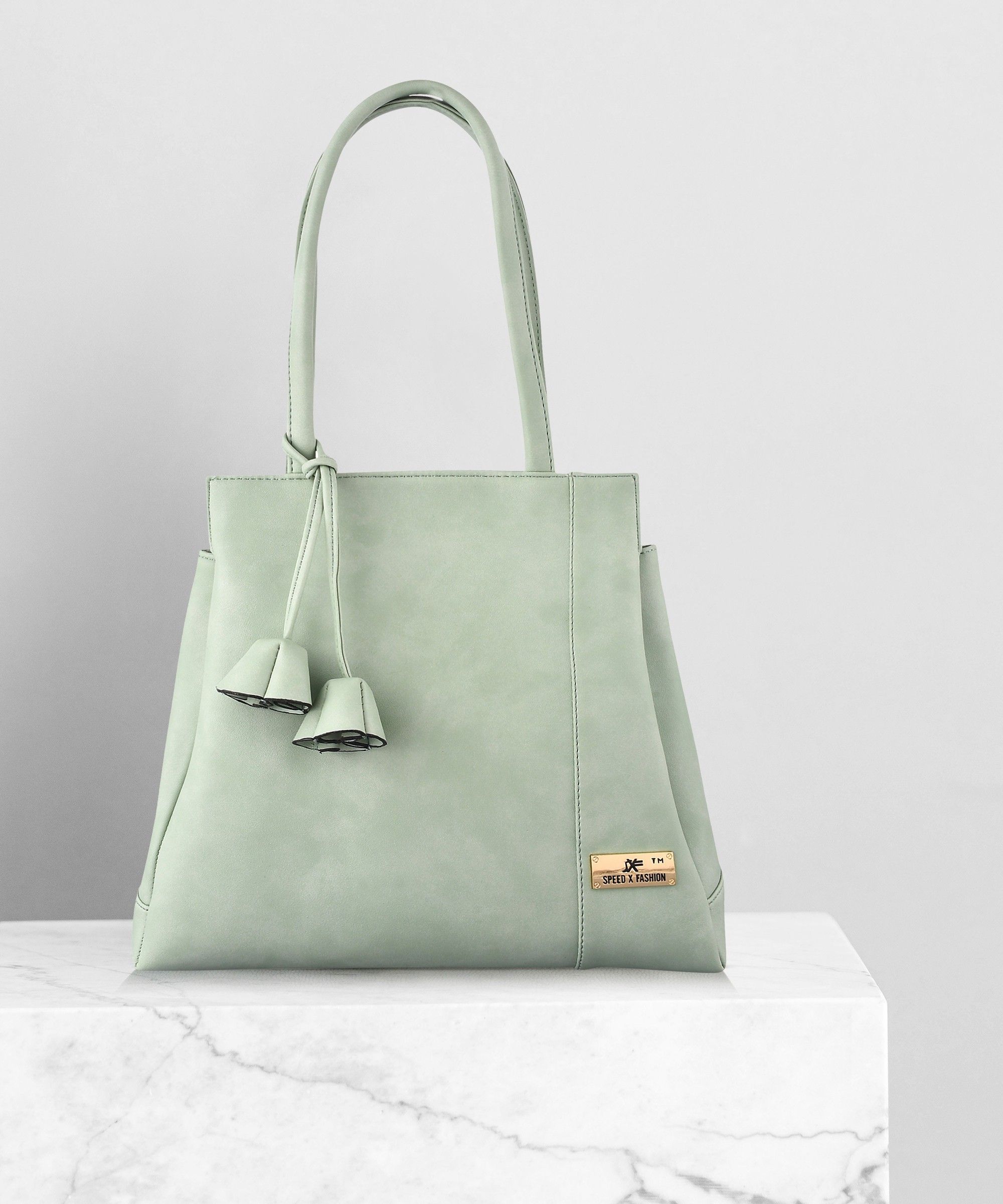 speed x fashion Women Green Hand-held Bag-picture-11
