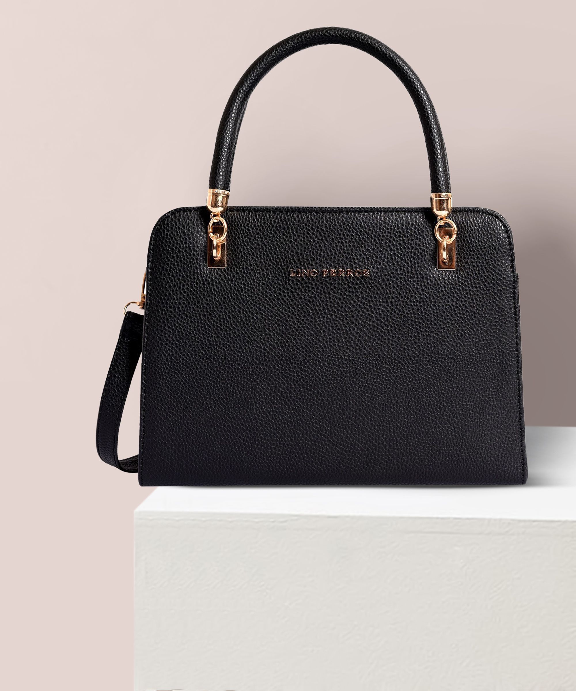 lino perros Women Black Shoulder Bag - Regular Size-picture-32