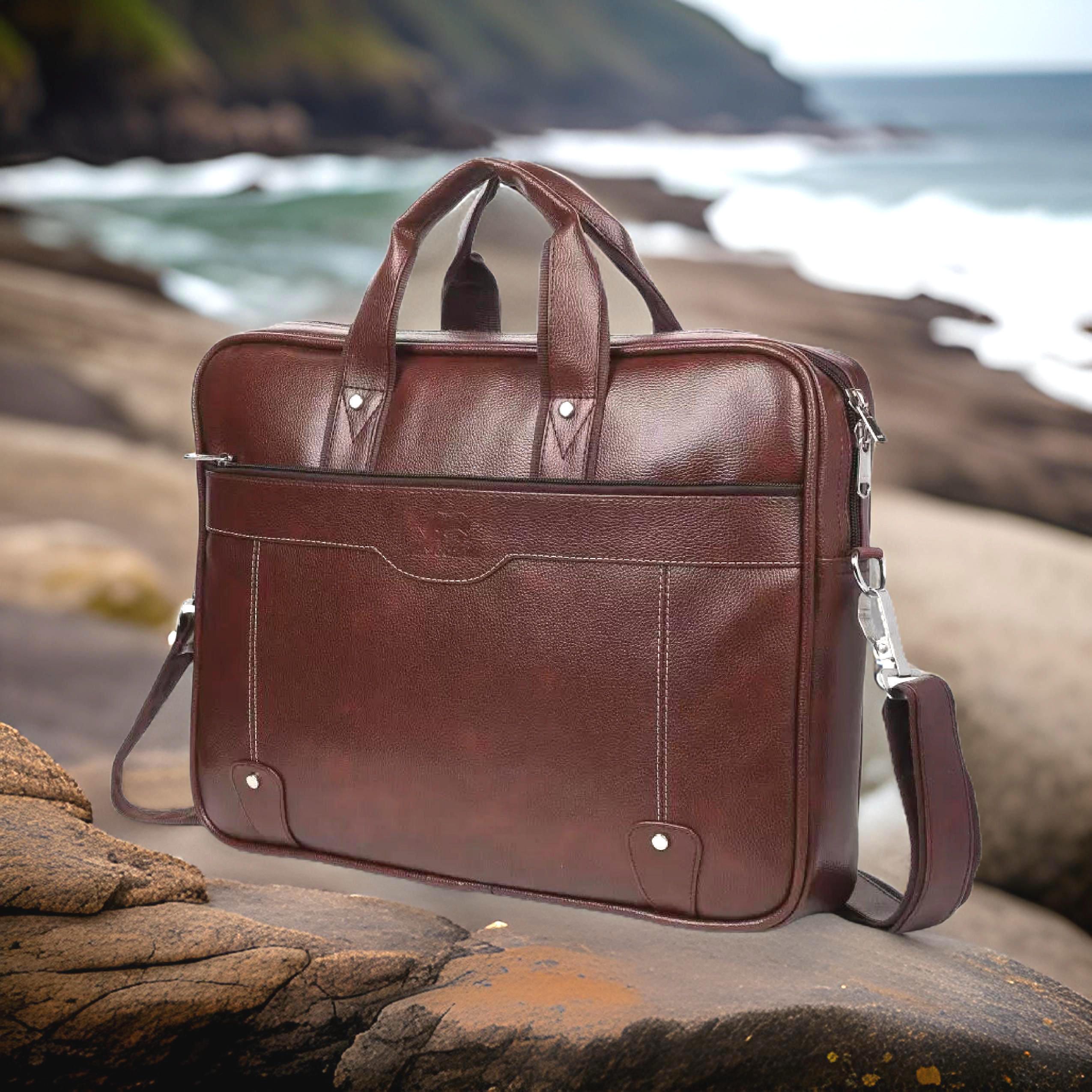 jairaj Men & Women Brown Messenger Bag-picture-12